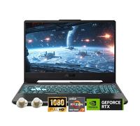 ASUS Computer portatile da gioco TUF A15, processore AMD Ryzen 7 7435HS, NVIDIA GeForce RTX 3050, display Full HD da 15,6", RAM DDR5 da 16 GB, SSD da 1 TB, tastiera retroilluminata, Windows 11 Home