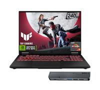 ASUS Computer portatile da gioco TUF A18 RTX 5070, display WQXGA da 18 pollici a 240 Hz, AMD Ryzen 7 260, 64 GB di RAM, SSD 2 TB, KB retroilluminato RGB, bundle con hub USB-C Thunderobot 7 in 1