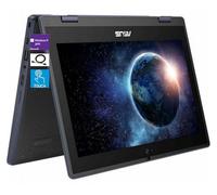 ASUS Computer portatile educativo 2 in 1 touchscreen HD da 11,6", processore Intel Celeron N100, 4 GB di RAM 256 GB SSD, Wi-Fi 6, Bluetooth 5.1, resistente alle fuoriuscite, rivestimento antiriflesso