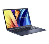 ASUS Computer portatile VivoBook 15 Slim, display FHD da 15,6", CPU Intel Core i7-1260P, grafica Intel Iris Xe, RAM da 8 GB, SSD da 512 GB, sensore di impronte digitali, Windows 11 Home, blu