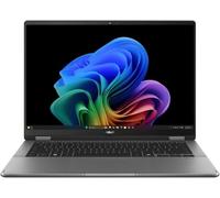 ASUS Computer portatile Vivobook Flip 14 2 in 1: touchscreen OLED da 14 pollici, processore Intel Core Ultra 7 256 V, 16 GB di RAM, SSD da 1 TB, tastiera Chiclet retroilluminata, Thunderbolt 4
