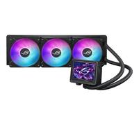 ASUS ROG Ryujin III 360 ARGB Extreme, Dissipatore a Liquido All-In-One con Pompa Emma Gen8 V2, Tre Ventole ROG RGB per un Elevato Flusso d'Aria, Schermo LCD da 3,5" per Monitoraggio, Nero