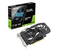 ASUS Dual NVIDIA GeForce GTX 1630 OC Edition Scheda Grafica, 4 GB GDDR6 64-bit 12 Gbps PCIE 4.0, GPU Tweak III, DUAL-GTX1630-O4G