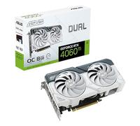 ASUS DUAL NVIDIA GeForce RTX 4060 Ti OC Edition Scheda Grafica, 8 GB GDDR6 128-bit 18 Gbps PCIE 4.0, GPU Tweak III, DUAL-RTX4060TI-O8G-WHITE
