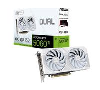 ASUS DUAL NVIDIA GeForce RTX 5060 Ti 8 GB DDR7 White OC Edition