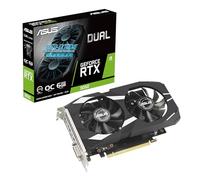 ASUS DUAL NVIDIA GeForce RTX 3050 OC Edition Scheda Video 6 GB GDDR6, Multiprocessore Streaming NVIDIA Ampere, Resistenza alla Polvere IP5X, Auto-Extreme, GPU Tweak III, Nero, DUAL-RTX3050-O6G