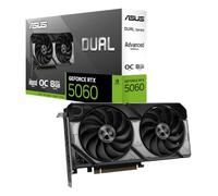 ASUS Dual RTX5060 OC Advanced, Scheda Grafica 8GB GDDR7, NVIDIA GeForce