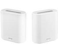 ASUS EBM68(2PK) - Expert Wifi Banda tripla (2.4 GHz/5 GHz/5 GHz) Wi-Fi 6 (802.11ax) Bianco 3 Interno 90IG07V0-MO3A40
