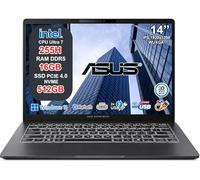 ASUS ExpertBook B3 Notebook Professionale Intel Core Ultra 7 255H, 16GB RAM DDR5, 512GB SSD NVMe, 14" WUXGA 1920x1200, Windows 11 Pro, Wi-Fi 6E, Tastiera Retroilluminata, Fingerprint, Garanzia 2 Anni