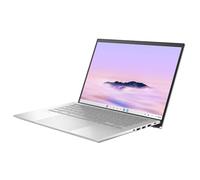 ASUS ExpertBook CX54 Chromebook Plus Laptop con Google AI, display da 14 pollici 2560x1600, processore Intel® Core™ Ultra 5, 8 GB di RAM, SSD da 128 GB, ChromeOS, Fog Silver, CX5403CMA-DB588