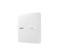 ASUS ExpertWiFi EBA63 AX3000 Dual-Band WiFi 6 (802.11ax) PoE Access Point, supporta fino a 5 SSID e VLAN, rete autodefinita, supporto PoE e PoE+, app di facile gestione, compatibile AiMesh