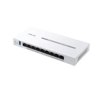 ASUS ExpertWiFi EBG19P Gigabit PoE+ VPN Router cablato, 8 porte PoE+, 123 W, fino a 3 porte Ethernet WAN + 1 USB WAN, Ap, sicurezza di rete di livello commerciale, app WiFi