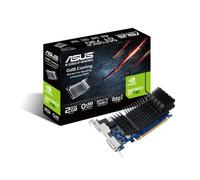 ASUS GT730-SL-2GD5-BRK - Scheda grafica GeForce GT 730 2GB GDDR5 Low Profile per Silent HTPC Build con staffe porta I/O