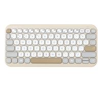 ASUS Marshmallow KW100 QWERTY US Layout Wireless Bluetooth Keyboard Low Profile