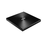 ASUS - Masterizzatore DVD ZenDrive U9M esterno, sottile, velocità 8x, con supporto M-Disc, compatibilità USB 2.0 di tipo C e A, compatibile con Windows e Mac OS, nero