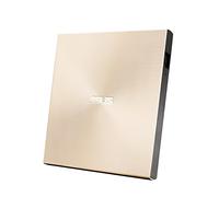 ASUS Masterizzatore Esterno ZenDrive U9M (SDRW-08U9M-U/GOLD), Lettore Ultra Slim 8x, CD/DVD, Supporto M-Disc, USB Type-C, compatibile con Windows e Mac OS, Oro