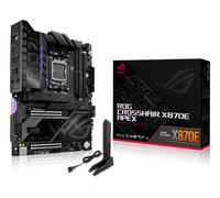 ASUS ROG Crosshair X870E Apex, Scheda Madre ATX, 18+2+2 Stadi di Alimentazione, Slot DDR5, Tre PCIe 5.0, Due PCIe 4.0 M.2, Porte USB4, Wi-Fi 7, Ethernet, AI Overclocking, PCIe Q-Release Slim, Nera