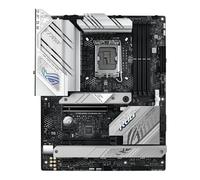 ASUS ROG Strix B760-A Gaming WIFI Scheda madre Intel LGA1700 ATX, 12 + 1 fasi d’alimentazione, DDR5, PCIe 5.0, 3 slot M.2, WIFI &E, USB 3.2 Gen 2 Type-C, Aura Sync RGB, Bianco