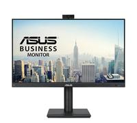 ASUS Monitor per videoconferenza da 27" 1080P (BE279QFK) - Full HD, IPS, 100Hz, senza cornice, webcam integrata, matrice di microfoni, altoparlante, regolabile in altezza, design ergonomico, cura