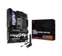 ASUS Motherboard ROG Crosshair X870E Hero AMD X870E AM5 ATX, Advanced AI PC Ready, 18+2+2 Power Stages, DDR5, PCIe 5.0, 5X M.2, Wi-Fi 7, USB4, AI Overclocking, Core Flex, PCIe Slot Q-Release Slim