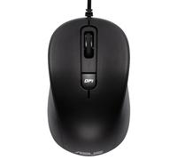 ASUS Mouse cablato MU101C ambidestro ottico 3200 DPI silenzioso USB tipo A nero