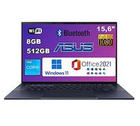 ASUS NOTEBOOK EXPERTBOOK INTEL I3-1215U, 8GB RAM, 512GB SSD NVME, 15,6 FULLHD, WIN 11 PRO OFFICE 2021 PRONTO ALL'USO