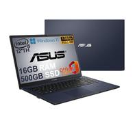 ASUS Notebook, pc portatile, Cpu Intel i5 di 13Th 10 Core, Ram 16 Gb, SSD M.2 Nvme da 512 Gb, 15,6 FHD, wi-fi, 4 Usb, Bt, Intel Iris xE, Windows 11 Pro, Pacchetto Office 2021, pronto All'uso