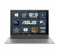 ASUS Notebook Vivobook S16 S3607CA-RP007W Intel Core Ultra 7 255H NPU up to 13TOPS 16GB Intel Graphics SSD 1TB 16'' WUXGA Win11 Home Tastier