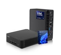ASUS NUC 14 Pro AI Mini PC, Ultra 7 155H Mini Desktop, 16GB DDR5 RAM, 1TB PCIe SSD, Thunderbolts, HDMI, RJ-45, Wi-Fi 6, Windows 11 Pro, nero, supporto AI/8K/Gaming