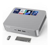 ASUS NUC 14 Pro + Mini computer Win 11 Pro, Intel Core Ultra 7 155H (16C/22T, fino a 4,8 GHz), RAM DDR5 da 64 GB, SSD PCIe da 1 TB, Thunderbolt 4, montaggio VESA, piccolo PC per giochi, uso domestico