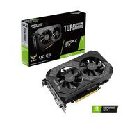 ASUS TUF Gaming NVIDIA GeForce GTX 1650 SUPER OC Edition, Scheda Video Gaming, Dissipatore Biventola, 4 GB GDDR6, HDMI, DisplayPort, DVI-D per Gaming FullHD