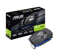 ASUS NVIDIA Geforce PH-GT1030-O2G Scheda grafica PCI Express con memoria GDDR5 a 64 bit - Nero