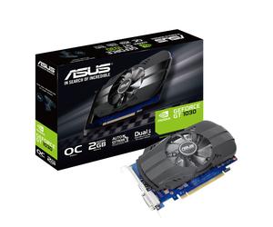 ASUS NVIDIA Geforce PH-GT1030-O2G Scheda grafica PCI Express con memoria GDDR5 a 64 bit - Nero