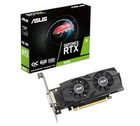 ASUS NVIDIA GeForce RTX 3050 LP BRK OC Edition Scheda Video 6 GB GDDR6, Multiprocessore Streaming NVIDIA Ampere, Resistenza alla Polvere IP5X, Auto-Extreme, GPU Tweak III, Nero, RTX3050-O6G-LP-BRK
