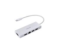 Asus - OS200 Station d'accueil USB C grise pour PC Portable