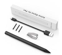 ASUS - Penna stilo per Transformer/Vivobook Flip/Notebook Touchscreen Laptop/Tablet, ricaricabile, sensibilità alla pressione 4096, protocollo Microsoft MPP, nero