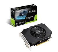 ASUS Phoenix GeForce GTX 1650 OC Edition Scheda Grafica, 4 GB GDDR6, PCIe 3.0, HDMI, DisplayPort, Resistente Alla Polvere IPX5, Ventola Con Doppi Cuscinetti a Sfera e Design Axial-Tech, Nero