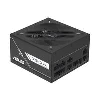 ASUS Prime 750 W Gold Black Edition Gaming Alimentatore (750 Watt, ventola con doppio cuscinetto a sfera, compatibile ATX 3.1 e PCIe 5.1, certificazione 80 Plus & Cybernetics Gold, cavo inciso, nero)