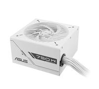 ASUS Prime 750W Bronze, Alimentatore Modulare per PC, 750W di Potenza, PCle Gen 5.0, 80 Plus Bronze, Standard ATX 3.0, Ventola con Doppio Cuscinetto a Sfera, Bianco, PRIME-750B-WHITE