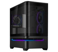 ASUS PRIME AP202 ARGB, Case PC micro ATX/Mini-ITX, Nero, Vetro temperato, ARGB, USB Type-C