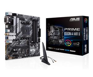 ASUS PRIME B550M-A WIFI II AMD B550 AM4 slot micro ATX - Nouvo