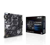 ASUS Prime B550M-K AMD AM4 Zen 3 Ryzen 5000 & Ryzen Micro-ATX scheda madre (PCIe 4.0, memoria ECC, 1 GB LAN, Dual M.2, USB 3.2 Gen 2 Type-A, HDMI 2.1 4K @ 60Hz, DVI, D-Sub) Argento
