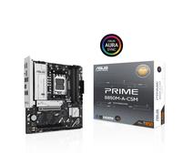 ASUS PRIME B850M-A-CSM, Scheda Madre AMD mATX, Slot DDR5, PCIe 5.0 Ready, 3 Slot M.2, Ethernet Realtek 2.5Gb, DisplayPort, HDMI, USB-C Anteriore da 5Gbps, BIOS FlashBack, Aura Sync