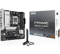 ASUS PRIME B850M-A WIFI, Scheda Madre AMD mATX, Slot DDR5, PCIe 5.0 Ready, 3 Slot M.2, Wi-Fi 6E, Ethernet Realtek 2.5Gb, DisplayPort, HDMI, USB-C Anteriore da 5Gbps, BIOS FlashBack, Aura Sync