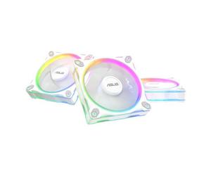 ASUS Prime MR120 Fan ARGB Reverse White 3in1 Case per computer Ventilatore 12 cm Bianco 3 pz