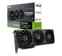 ASUS PRIME RTX5060Ti OC, Scheda Grafica 16 GB GDDR7 NVIDIA GeForce, Nera | 128 Bit, PCIe 5.0, 3 Ventole Axial-Tech, 1 HDMI 2.1, 3 DisplayPort 2.1, Software GPU Tweak III, PRIME-RTX5060-O8G