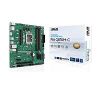 ASUS PRO Q870M-C-CSM, Scheda Madre Intel Micro-ATX, Slot DDR5, PCIe 5.0 Ready, Due Slot M.2, Doppia DisplayPort, HDMI, USB-A e USB-C Posteriori da 10Gbps, USB-C Anteriore da 10Gbps, ASUS Driver Hub