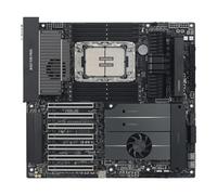 ASUS PRO WS W890E-SAGE SE, Scheda Madre Intel per Work Station, 16+(2+2)+1+2 Stadi di Alimentazione, PCIe 5.0 x16, Slot M.2, MCIO, SlimSAS, Doppia LAN da 10GB, Gestione da Remoto, Porte USB-C, Nera