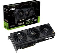 ASUS PROART NVIDIA GeForce RTX 4080 SUPER OC Edition Scheda Grafica 16 GB GDDR6X, 256 Bit, PCIe 4.0, HDMI, DisplayPort, Nero, PROART-RTX4080S-O16G