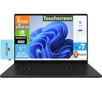 ASUS ProArt P16 AI Creator Laptop 16" Touchscreen OLED 4K Display (AMD Ryzen AI 9 HX 370, 32GB LPDDR5X, 2x2TB SSD (4TB), GeForce RTX 4060, Copilot+, Backlit KB, Win 11 Pro) w/DKZ USB Port Expander